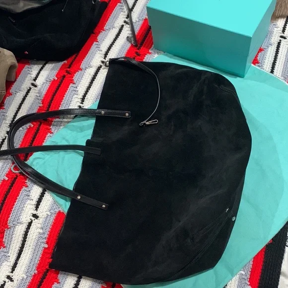 Tiffany & Co reversible suede Bag